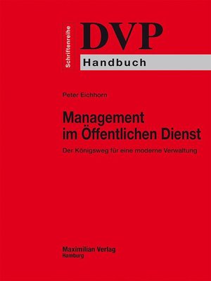 cover image of Management im Öffentlichen Dienst